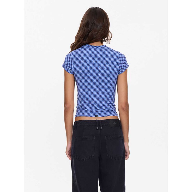 Thrills High Speed Check Panelled Club Tee image number 1